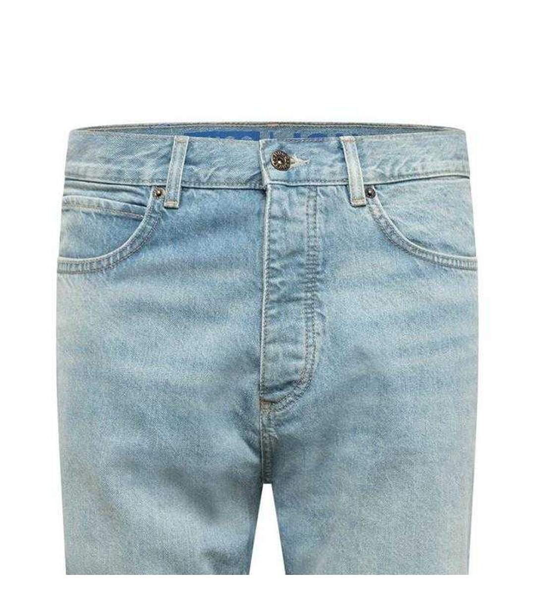 Mens Jonah Faded Jeans Turquoise Aqua Hugo-3