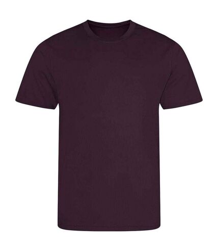 Mens t-shirt plum AWDis Cool