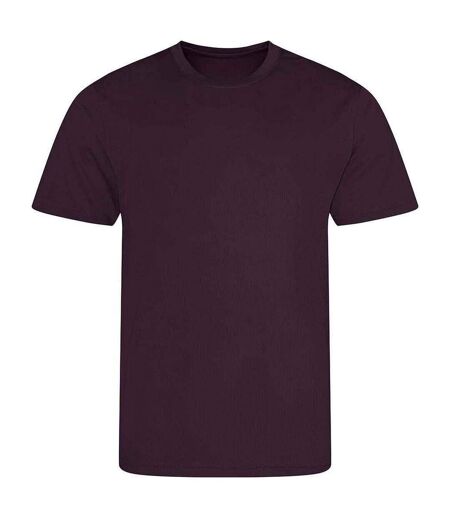 Mens t-shirt plum AWDis Cool