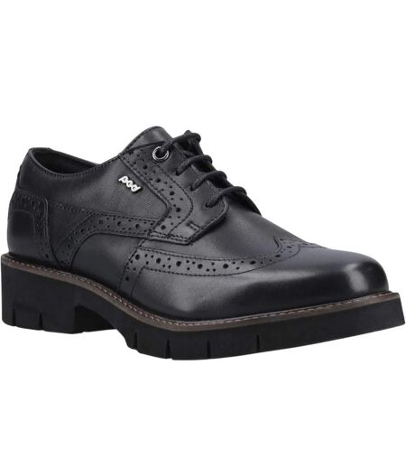 Chaussures Brogues Kacey Femme Noir POD