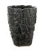 Vase Design en Céramique Akane 28cm Vert Pétrole-1