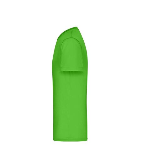 T-shirt Active Homme Vert Citron James And Nicholson