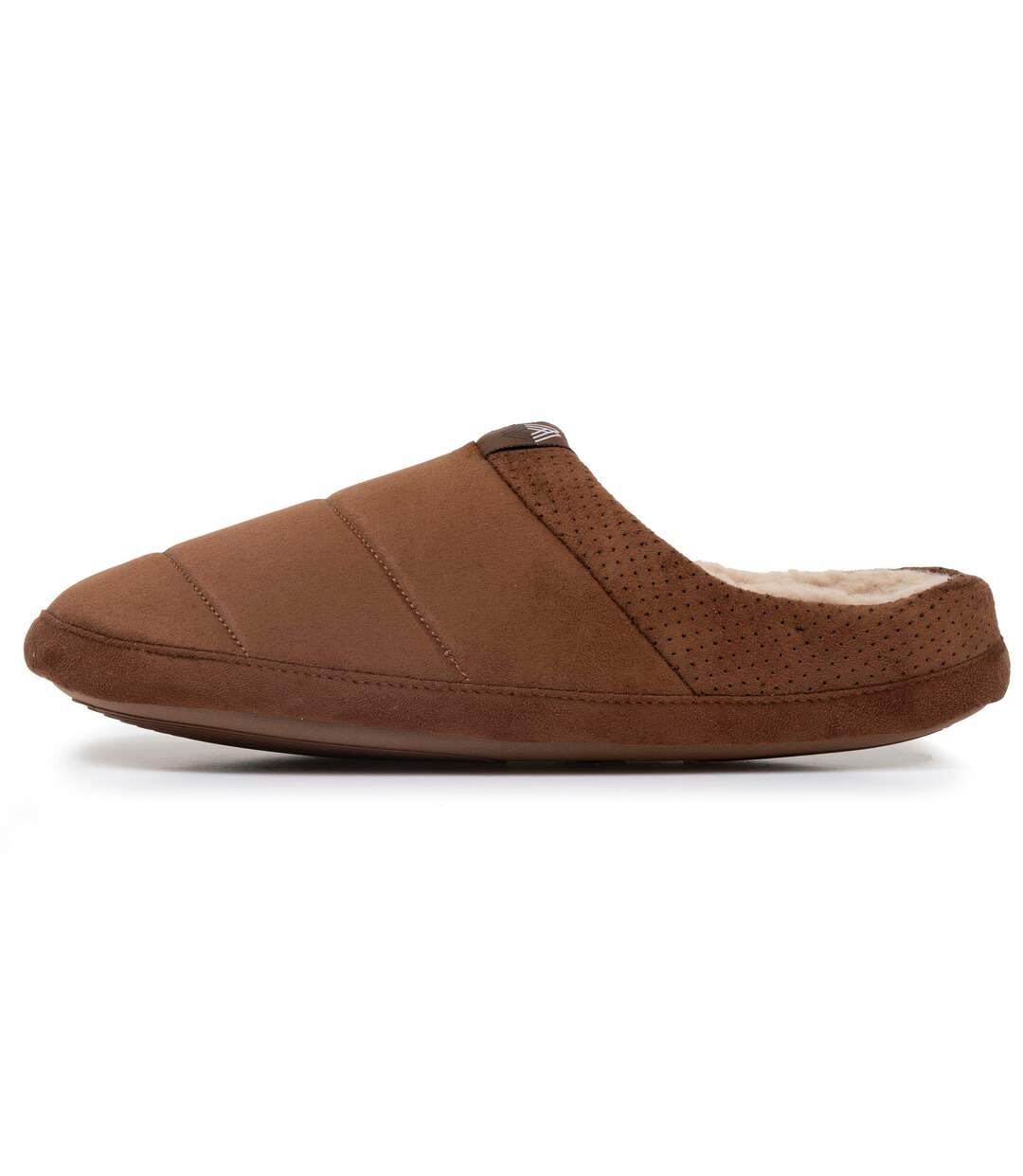 Isotoner Chaussons extra-light Mules homme suédine - semelle gomme ultra souple-3