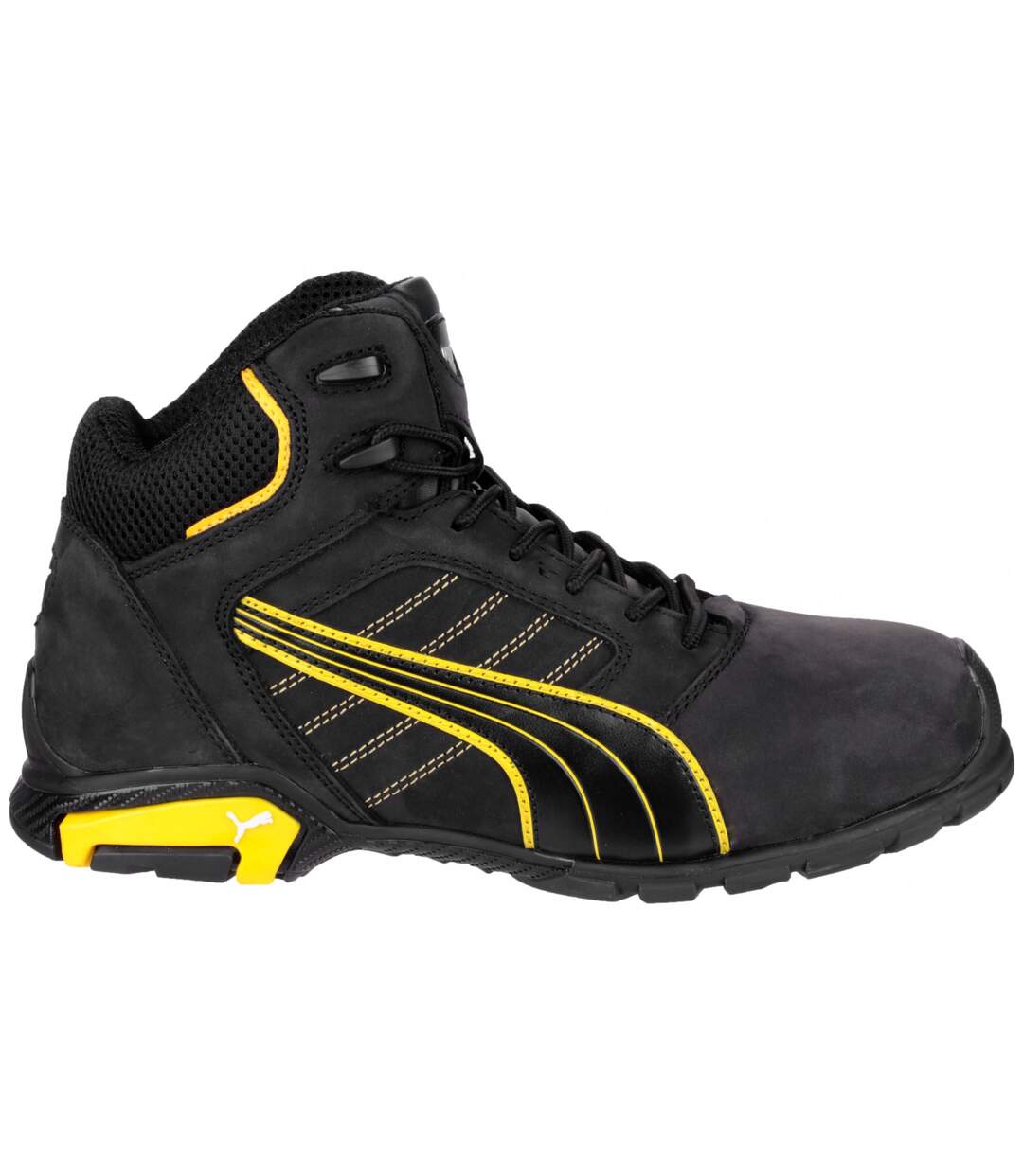 Amsterdam mid mens safety boots black Puma Safety-1