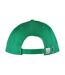 Casquette baseball adulte unisexe vert irlandais Nutshell