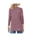 Pull rose femme only mila lacy - l-2