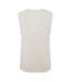 Womens/ladies Textured Crew Neck Vest Top Vintage White Jack Wills-3