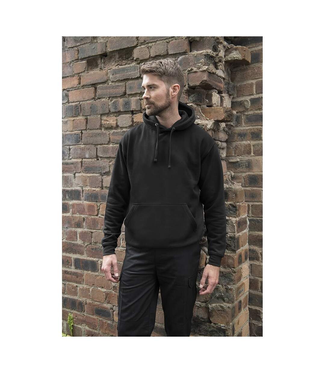 Mens Pro Hoodie Black PRO RTX-1