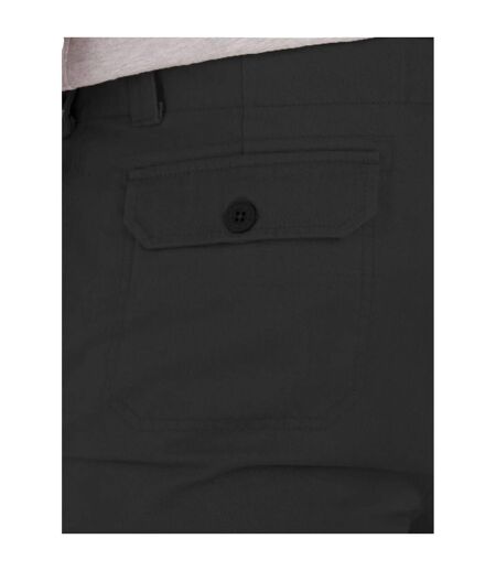 Short à poches homme noir Raging Bull