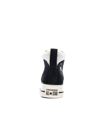 Baskets noires femme converse chuck taylor all star puff
