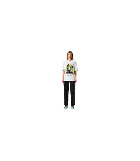 Womens/ladies Popper Detail Relaxed Fit Tracksuit Bottoms Black Hugo