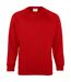 Sweatshirt homme rouge Maddins