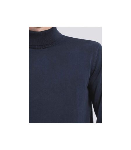 Pull col roulé pur coton LODIRK