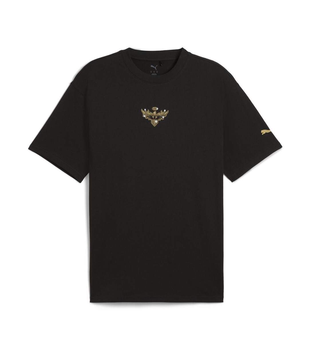 T-Shirt noir homme puma melo alwayz-1