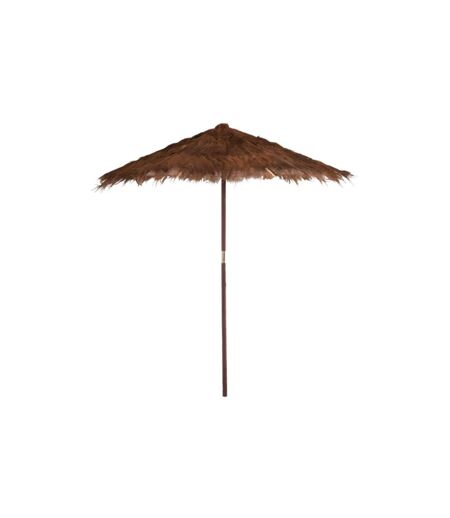 Parasol en Bois Cocotier 250cm Marron