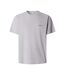 T-Shirt gris clair homme pepe jeans contrast connor-1