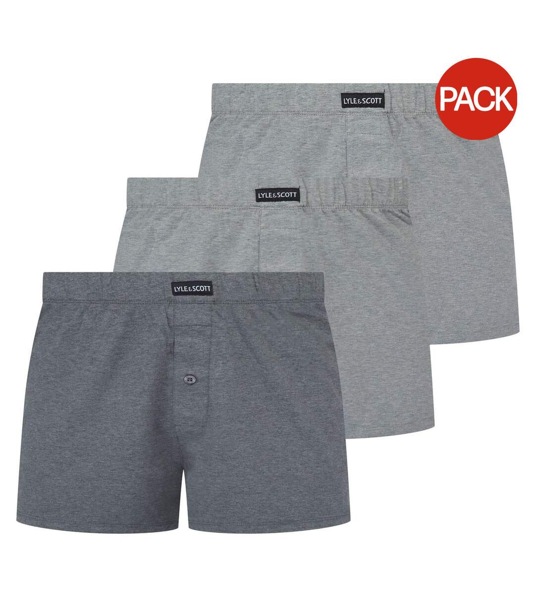 Boxers Homme Gris Lyle & Scott-1
