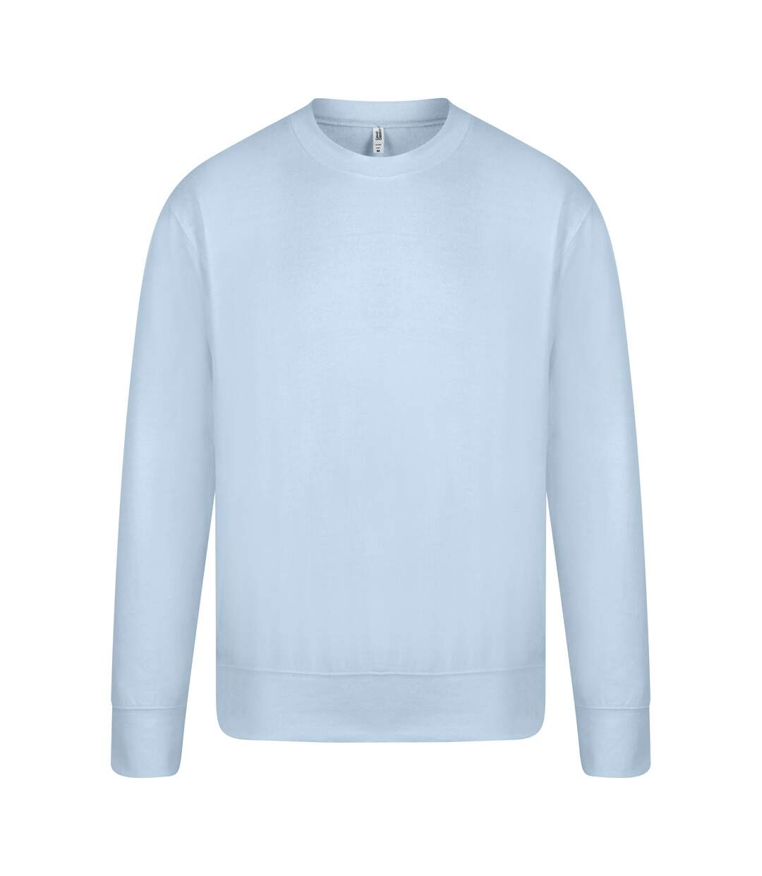 Mens Sweatshirt Light Blue Casual Classics-2