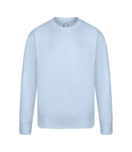 Mens Sweatshirt Light Blue Casual Classics