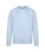 Mens Sweatshirt Light Blue Casual Classics-2