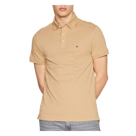 Polo Beige Homme Tommy Hilfiger 1985 - L