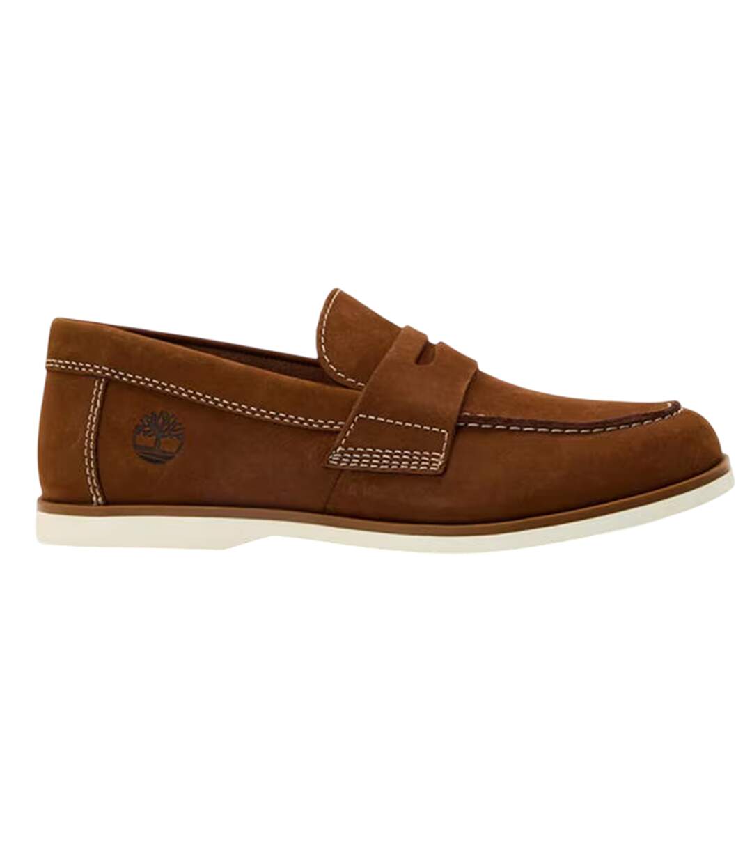 Mens Classic Moc Toe Penny Loafers Saddle Timberland-1