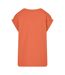 T-shirt Femme Orange Rouille Urban Classics-2