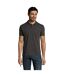 Polo Perfect Homme Charbon Chiné SOLS-2