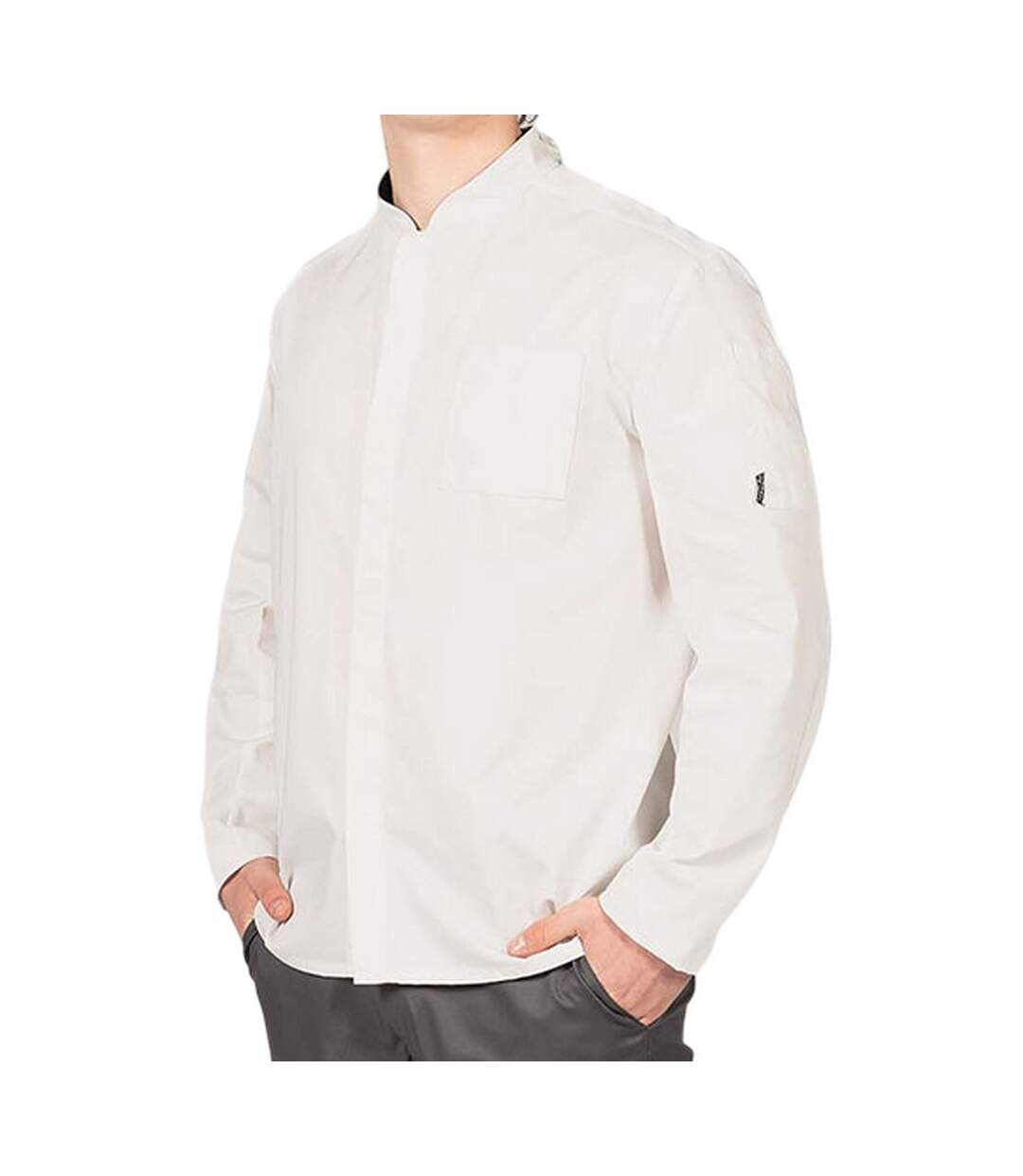 Unisex Adult Long-sleeved Chef Jacket White Le Chef-1