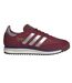 Mens Originals Sl72 Suede Trainers Burgundy White Adidas-1