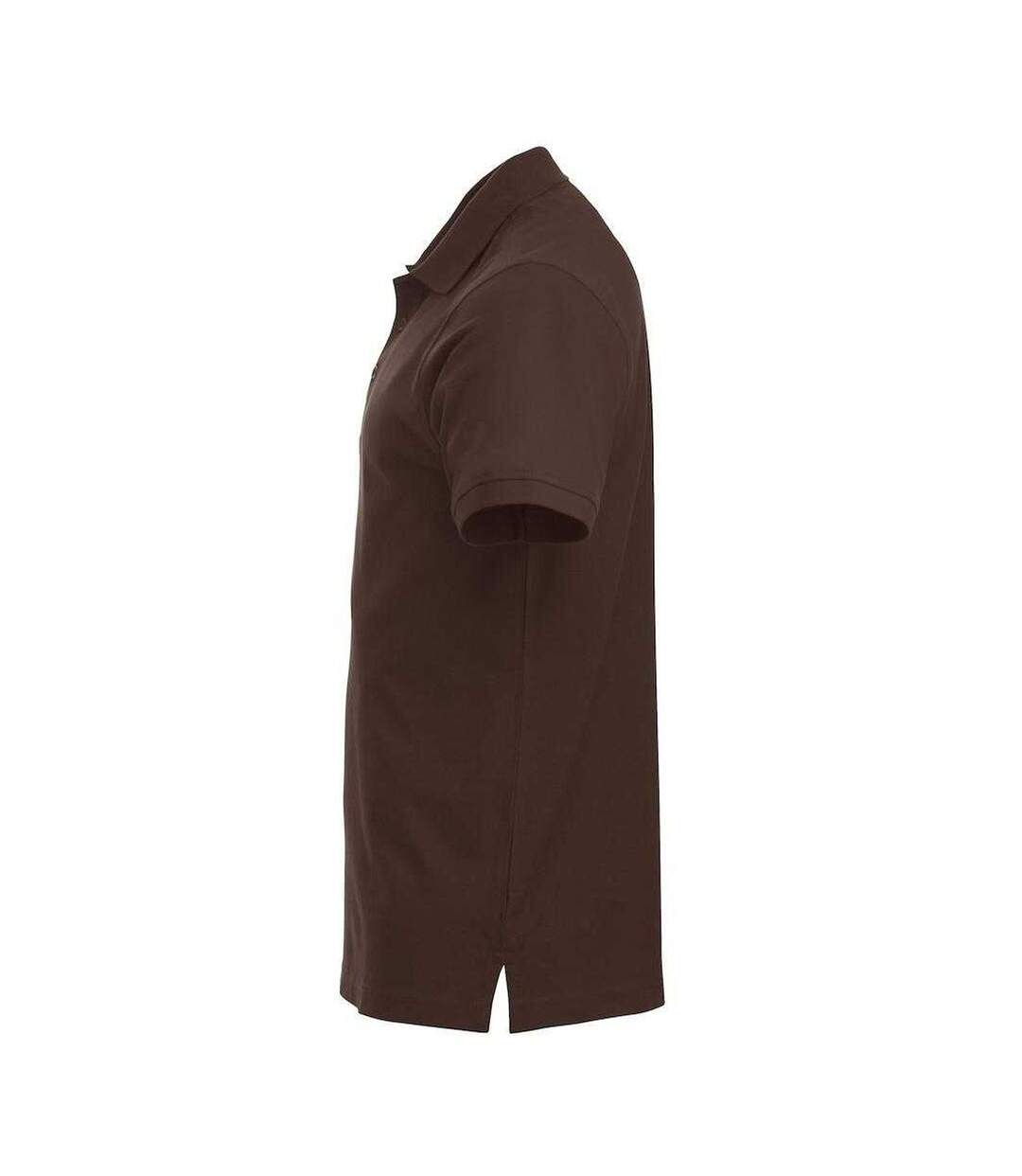 Polo Classic Lincoln Homme Marron Foncé Clique-3