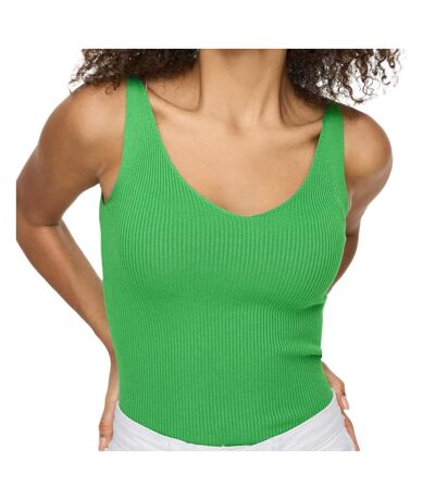 Débardeur en Maille Vert Femme JDY Nanna