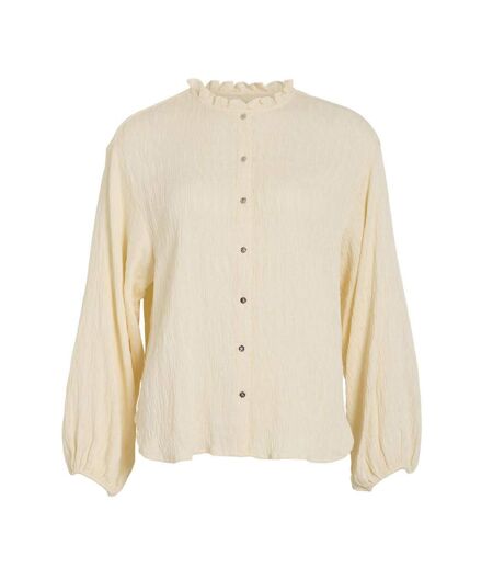 Chemise beige femme vila feni