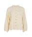 Chemise beige femme vila feni-1