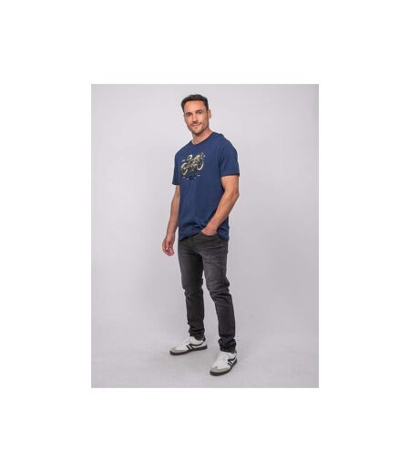 T shirt manches courtes coton motif moto JATOULO