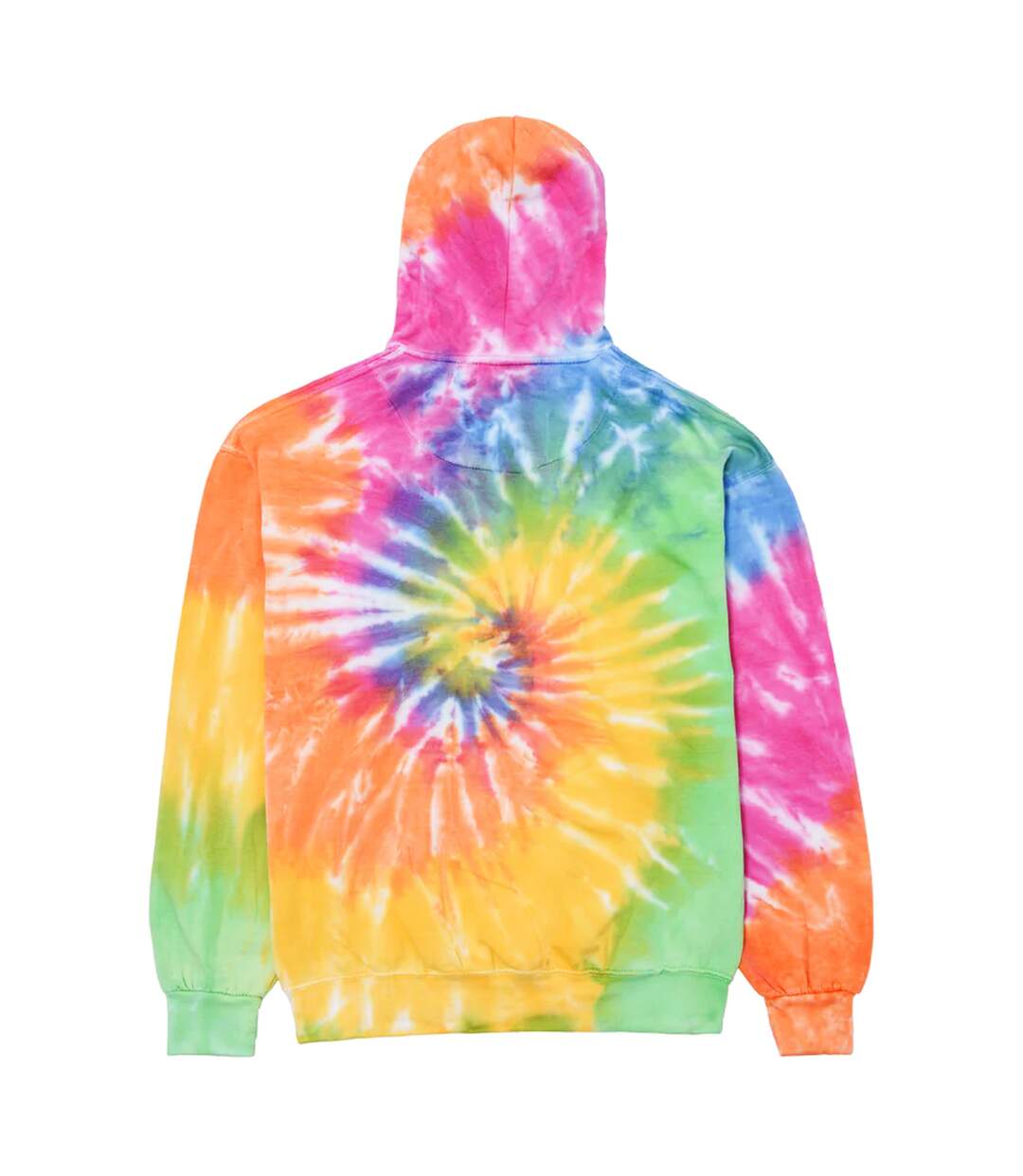 Colortone Unisex Rainbow Tie Dye Pullover Hoodie (Eternity) - UTRW4121-2