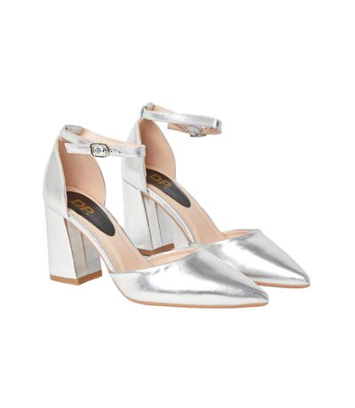 Sandales Blanche Femme Argenté Dorothy Perkins