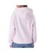 Sweat rose femme tommy hilfiger badges-2
