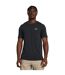 Mens Vanish Seamless T-shirt Black Under Armour-1