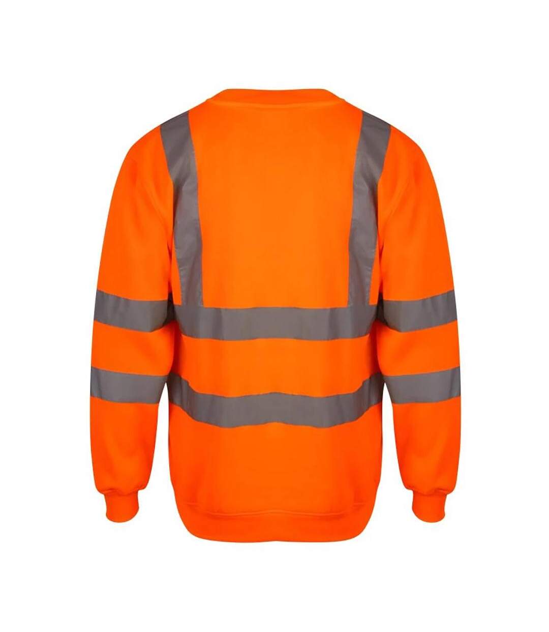 Sweatshirt haute visibilité  pour femme orange haute visibilité Yoko-2