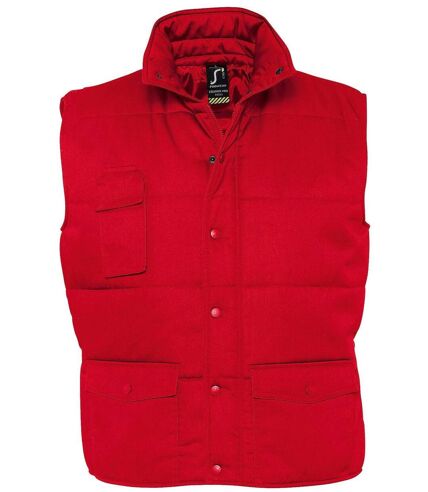 Veste sans manches matelassée - bodywarmer workwear - PRO 80503 - rouge
