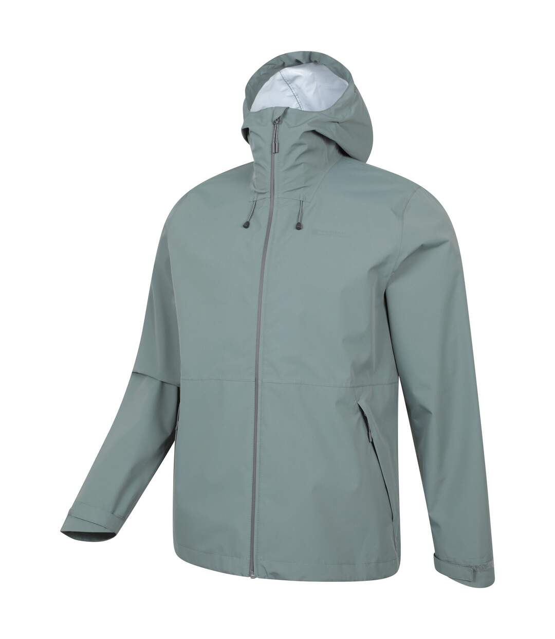 Mens hill packable waterproof jacket green Mountain Warehouse-3