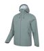 Mens hill packable waterproof jacket green Mountain Warehouse-3