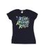 Disney T-shirt en coton Womens/Ladies Finding Dory Ocean Of Adventure (Bleu marine) - UTBI20189-1