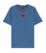T-shirt Motif/style Logo Sur Poitrine Diragolino Homme Bleu Moyen Hugo-2