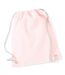 Sac De Gym 12 Litres Taille Unique Rose Pastel Westford Mill-2