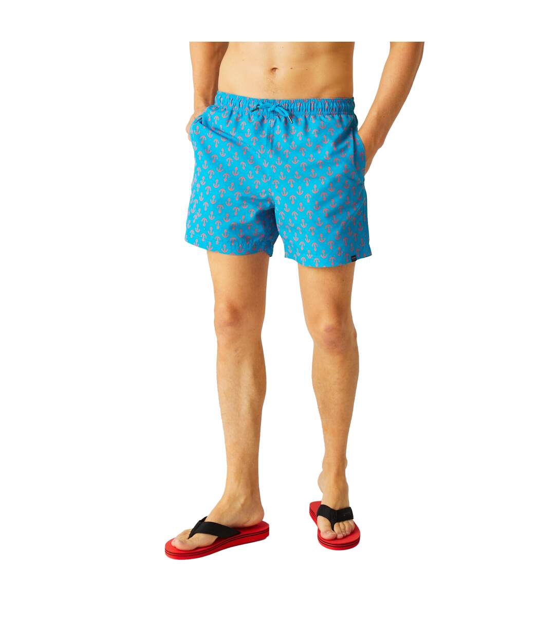 Short De Bain Loras Homme Bleu Fluo Regatta-4