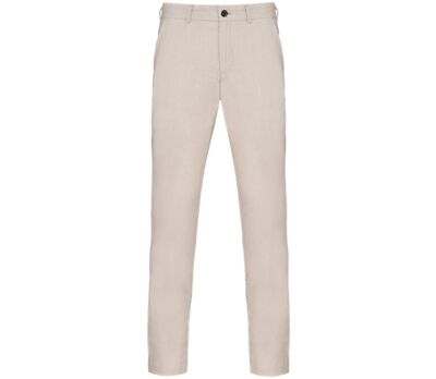 Pantalon en lin - Homme - PATS710 - beige linen sand