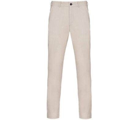 Pantalon en lin - Homme - PATS710 - beige linen sand