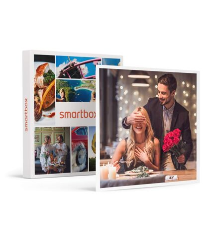 Dîner romantique pour 2 avec boissons - SMARTBOX - Coffret Cadeau Gastronomie